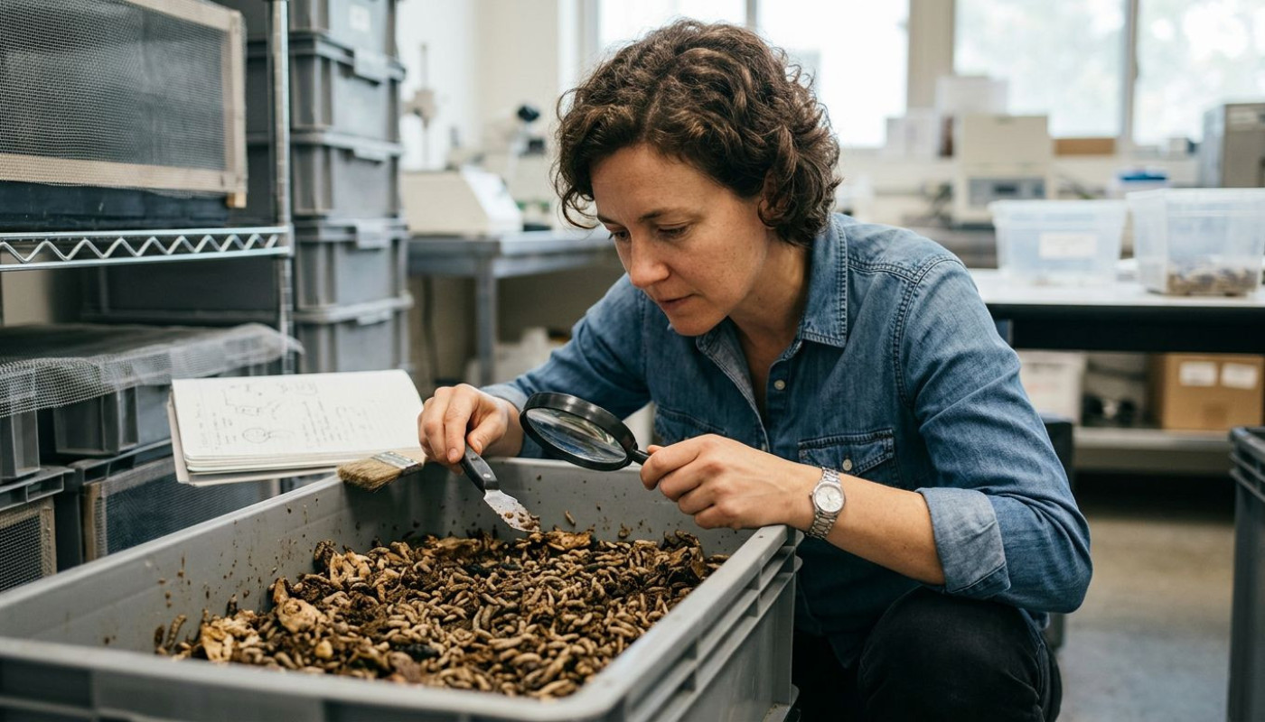 Comment les routines d’élevage modifient-elles le comportement alimentaire des insectes ?